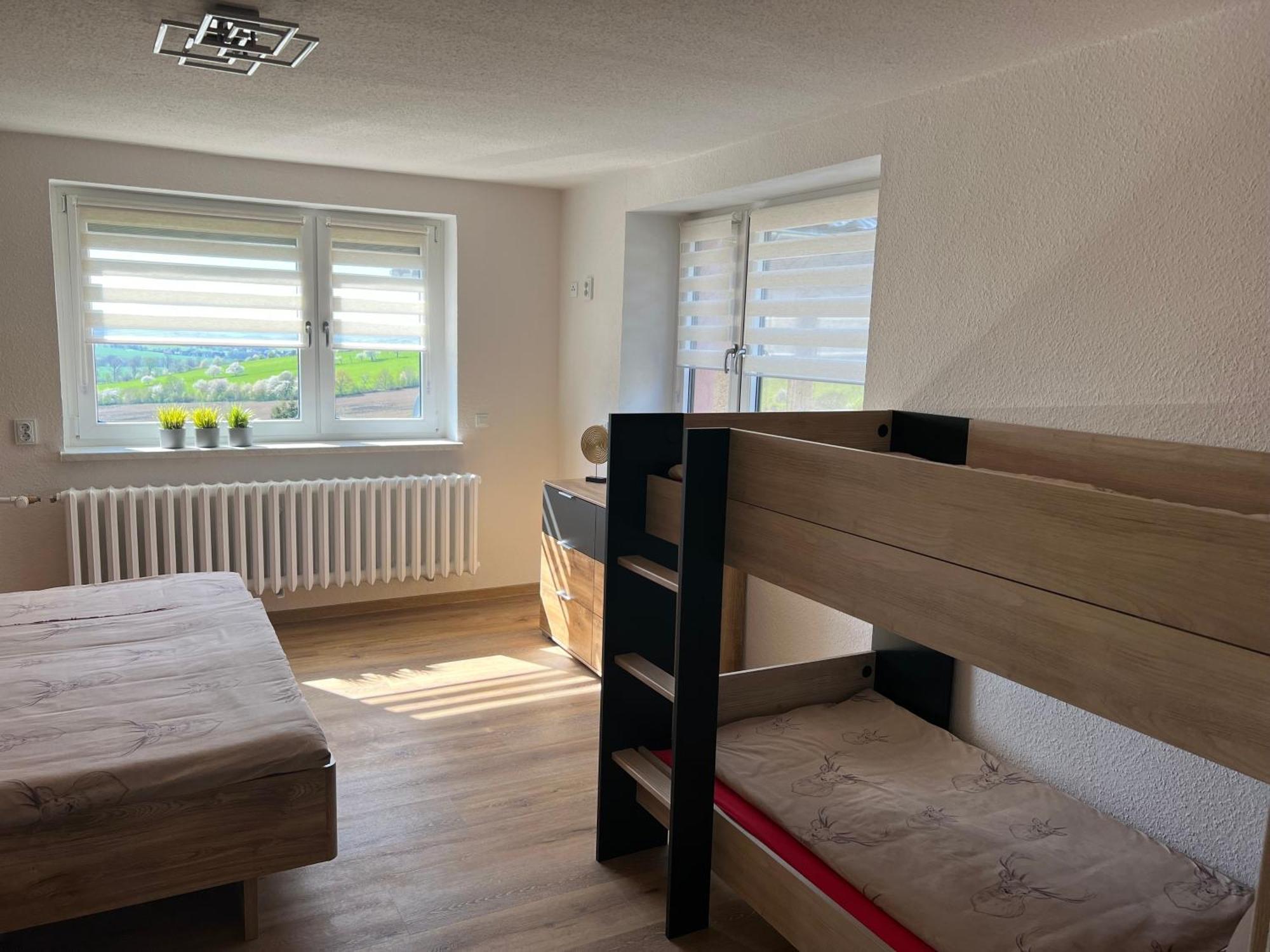 شقة Ferienidylle Oberlausitz Arnsdorf  المظهر الخارجي الصورة