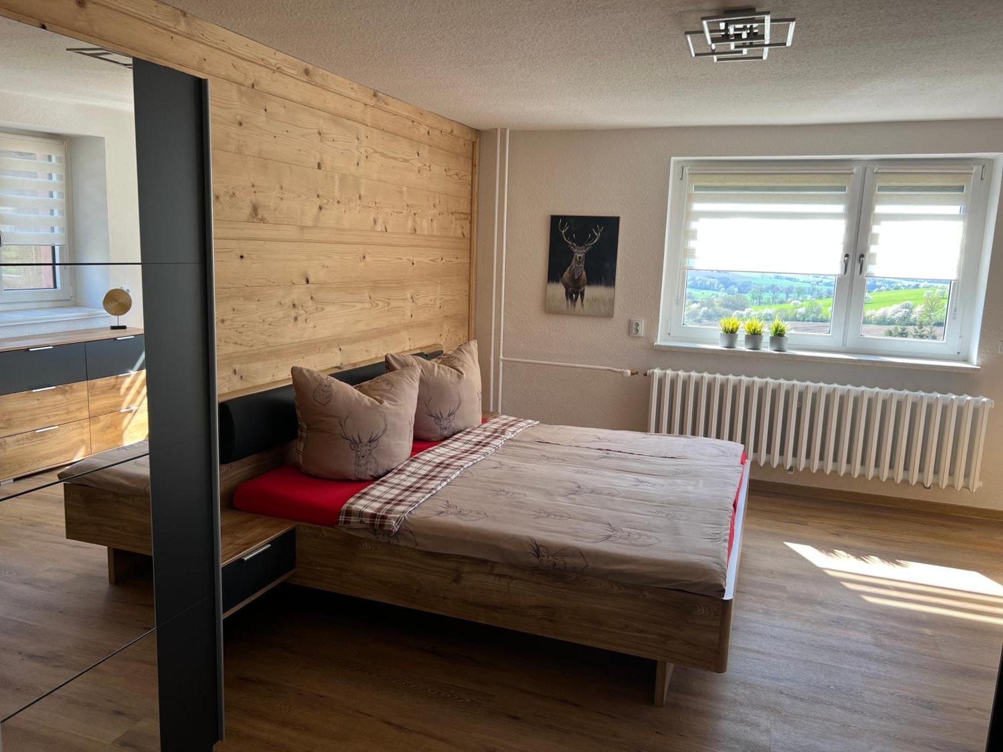 شقة Ferienidylle Oberlausitz Arnsdorf  المظهر الخارجي الصورة