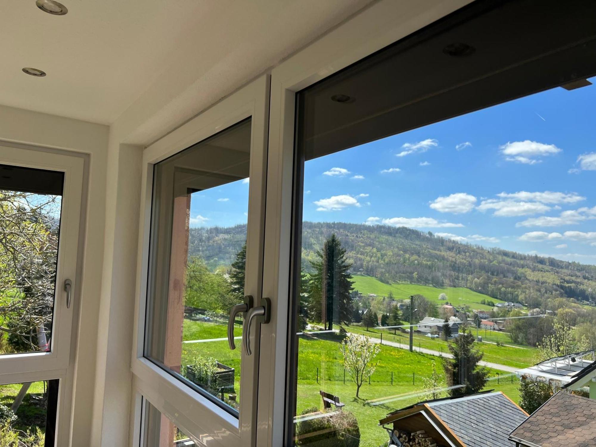 شقة Ferienidylle Oberlausitz Arnsdorf  المظهر الخارجي الصورة